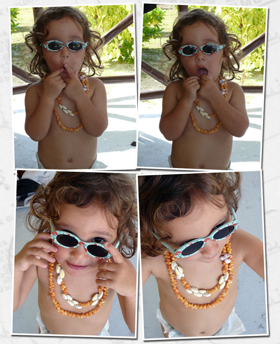colliers de coquillages