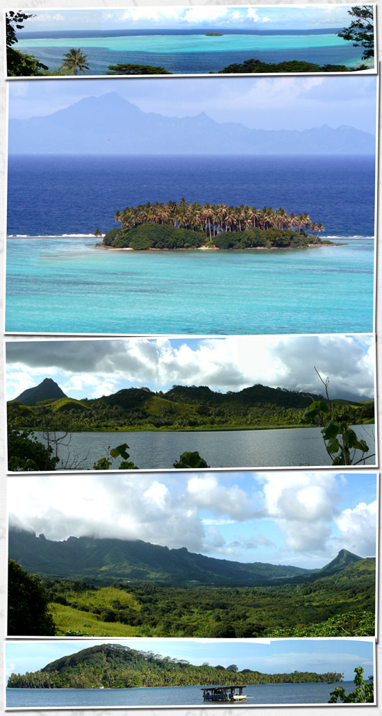 Vues sur Raiatea
