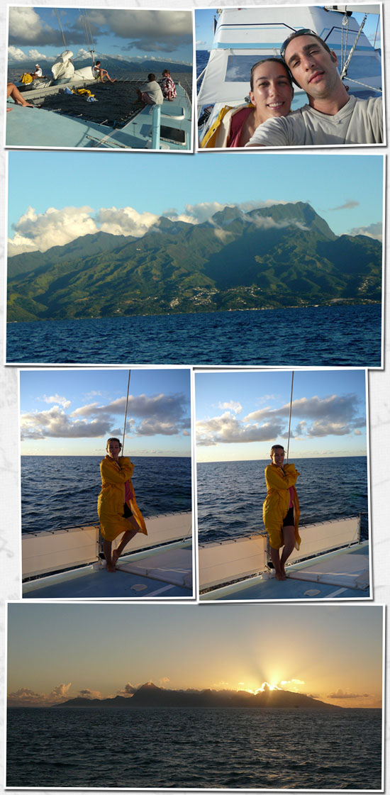 retour sur Tahiti