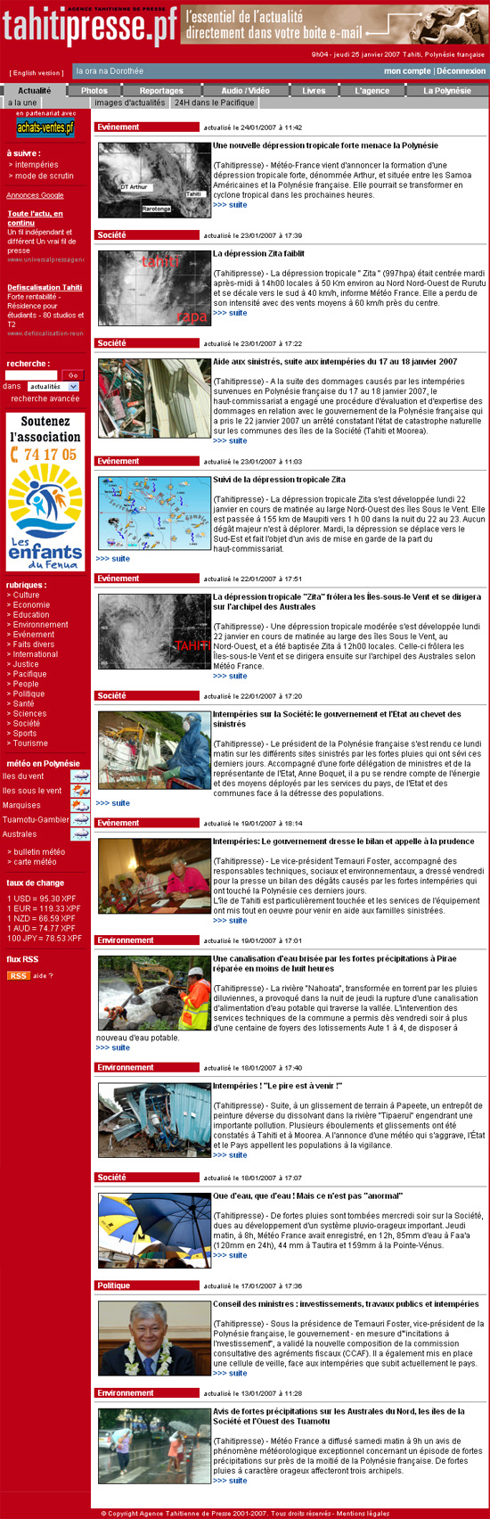 temps pourri