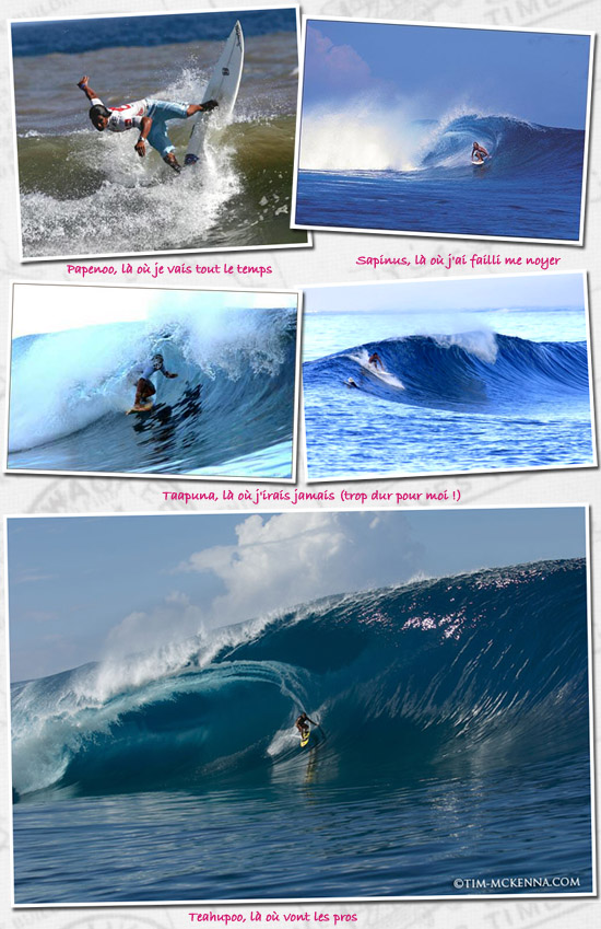 spots de tahiti